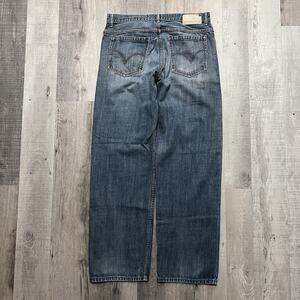 VTG Levis SilverTab Jeans Baggy Y2K Skater Grunge Wide Leg Blue Denim Faded 37"
